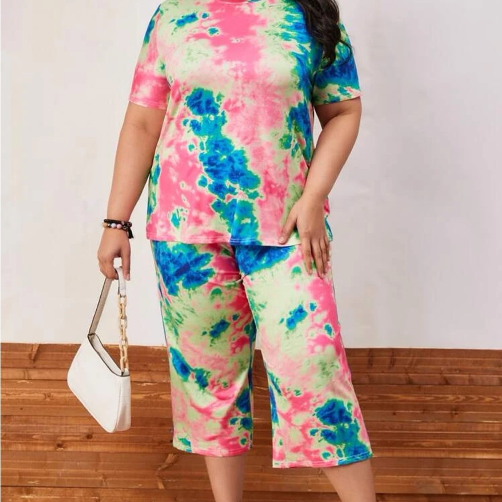 Tie dyed outfit